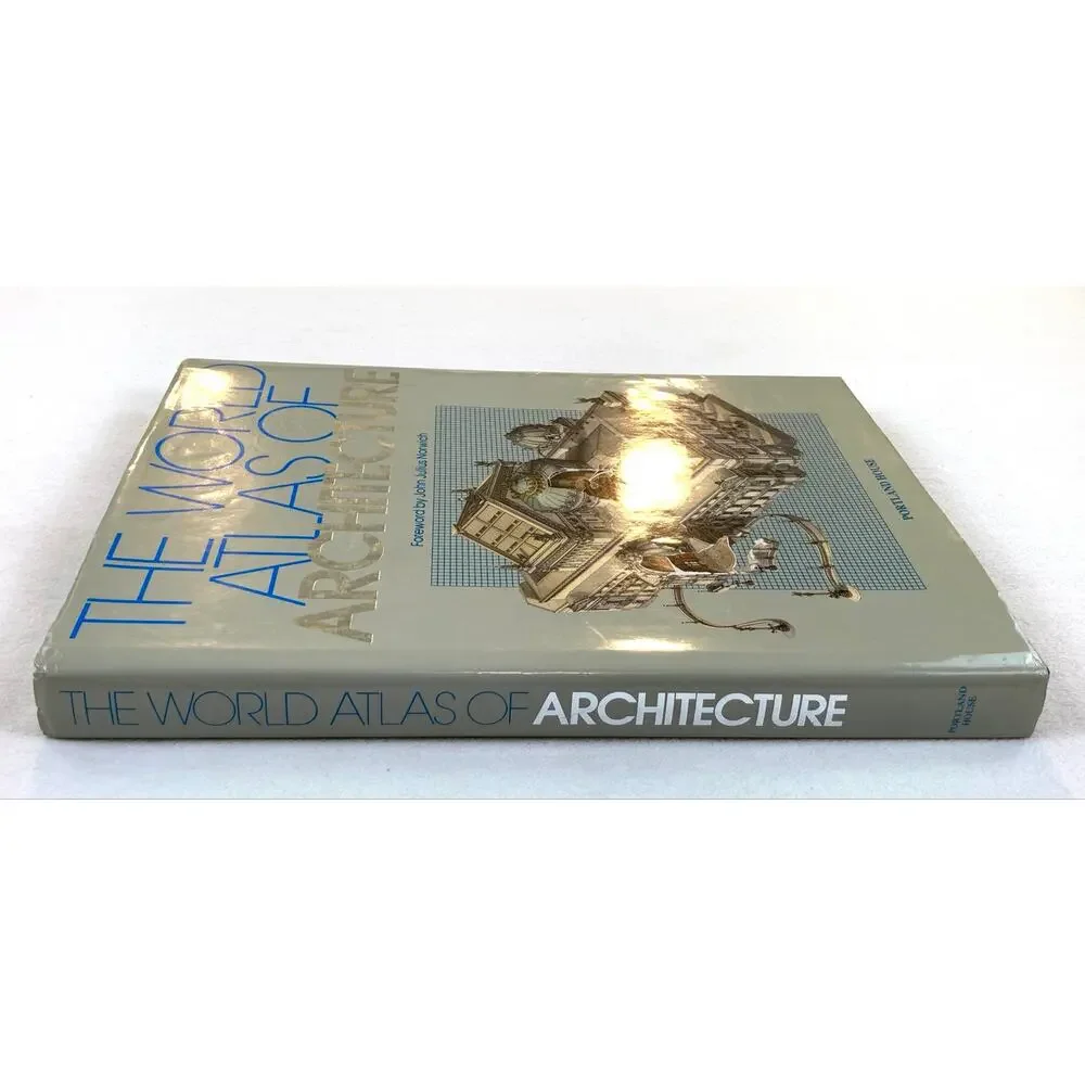 The World Atlas of Architecture Oversize Hardcover Book ISBN:0517668750 Vintage